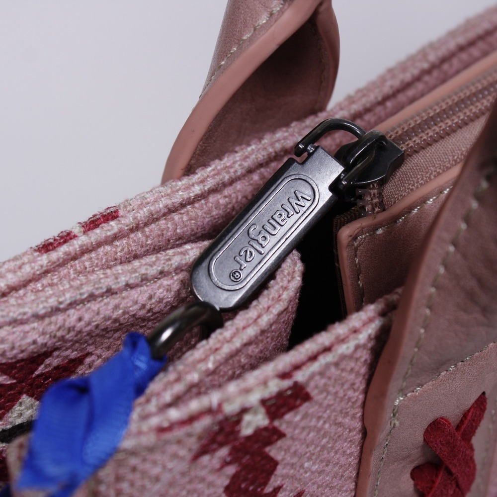 Wrangler Southwestern Pattern Mini Tote Crossbody Brand New With Tags Pink - Picture 5 of 7